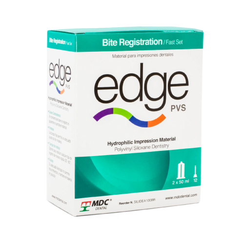 145-0204 SILICON DENTAL POR ADICION EDGE BITE REGISTER TIPO 1 2 X 50