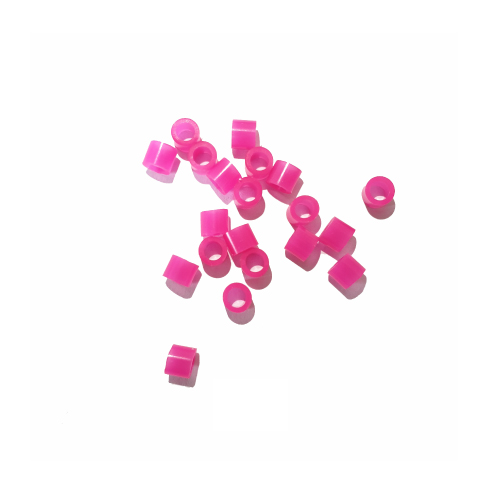 Anillo codificador. 6mm. Color Rosado. Bolsita de 10
