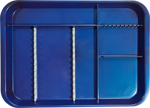 [20Z451T] Bandeja con división B-LOK azul medianoche
