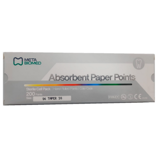 [211450-30] Puntas de Papel #30 Taper 0.4 Caja de 200 unidad 211450-30 es Preempacada