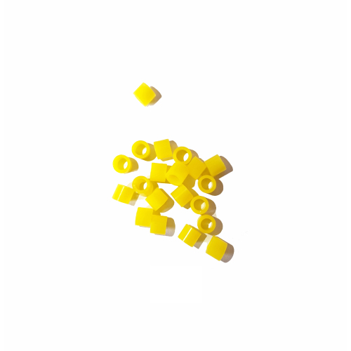 [ANILLO-L-AMARILLO] Anillo codificador 6 mm. Color Amarillo. 10 por bolsa