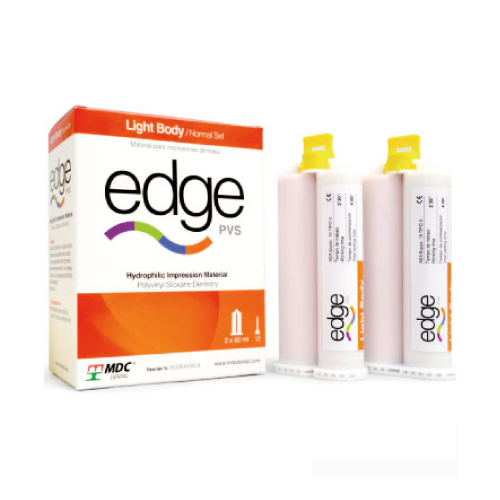 [145-0201] SILICON DENTAL POR ADICION EDGE  LIGHT BODY TIPO 3 2 X 50 M